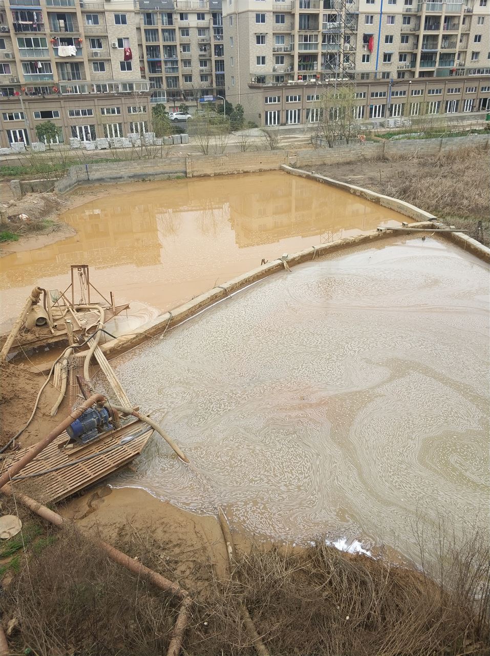 沈北沉淀池淤泥清理-厂区废水池淤泥清淤